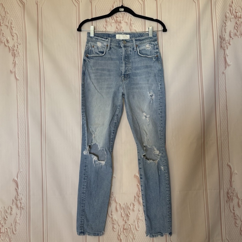 Mother Superior The Super Stunner Ankle Jeans Say Amen, Again Size 25x27